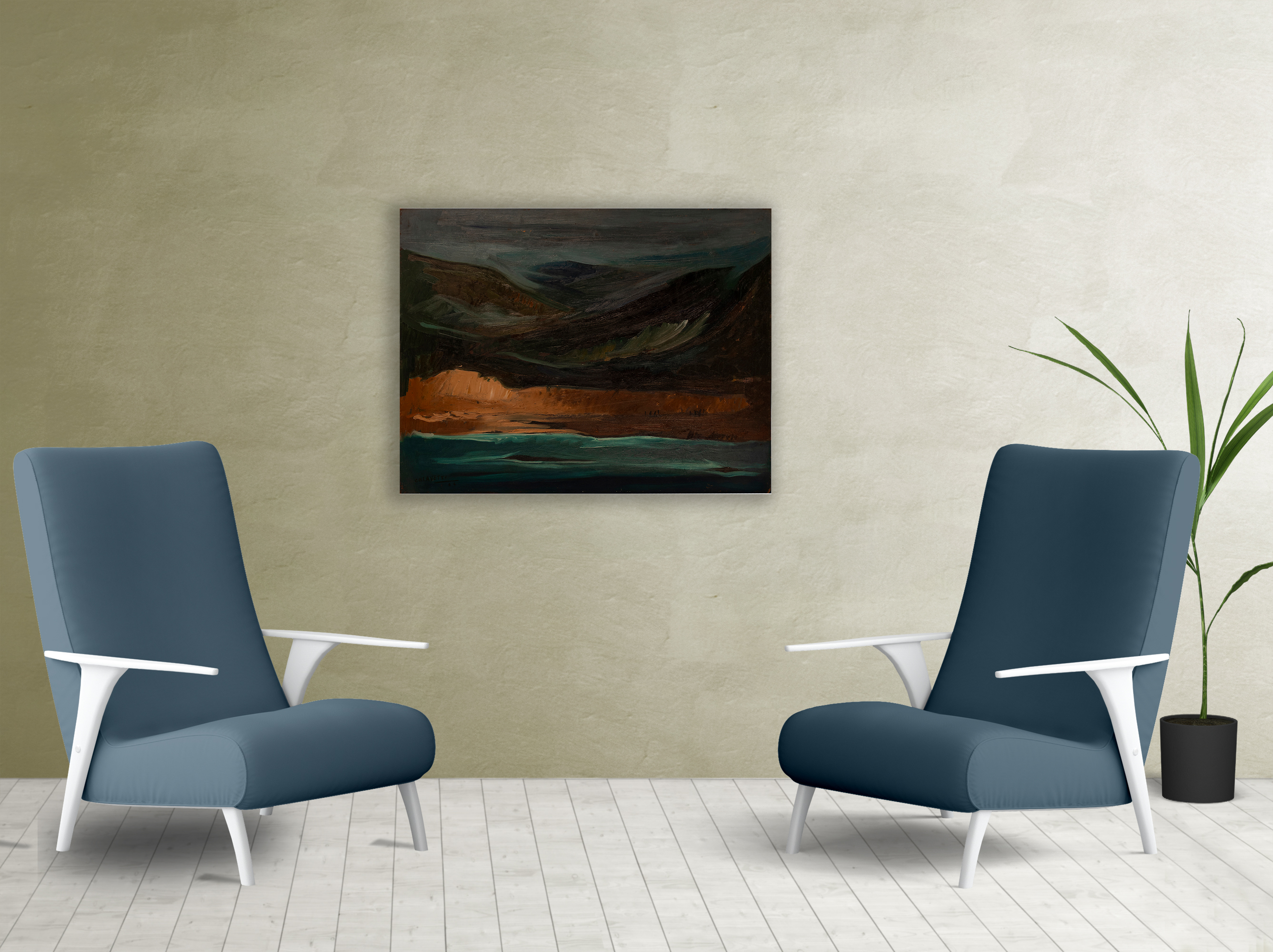 Living cuadro Malvinas 5